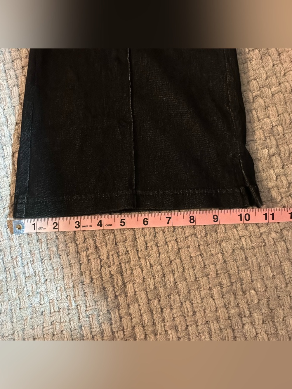 🌙✨🏷️ Women’s Black Pull-On Capri Pants with Front Seams XL - Picture 8 of 15